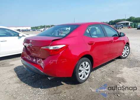 2014 Toyota Corolla Le из США, поврежденный, VIN 5YFBURHE5EP078109